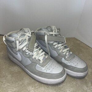 Nike Air Force 1 Mid 07 Neutral Gray men's sneakers size 14 315123-013
